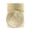 Image 2 : Roll of (20) Brilliant Uncirculated 1923 $1 Peace Silver Dollar Coins