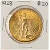 Image 1 : 1928 $20 St. Gaudens Double Eagle Gold Coin