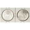 Image 2 : Lot of (2) 1886 $1 Morgan Silver Dollar Coins