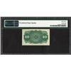 Image 2 : March 3, 1862 10 Cent Fourth Issue Fractional Currency Note PMG Choice Unc. 63EP