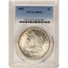 Image 1 : 1882 $1 Morgan Silver Dollar Coin PCGS MS63
