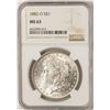 Image 1 : 1882-O $1 Morgan Silver Dollar Coin NGC MS63