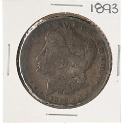 1893 $1 Morgan Silver Dollar Coin