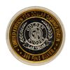 Image 2 : .999 Fine Silver Golden Nugget Las Vegas, Nevada $10 Limited Edition Gaming Toke