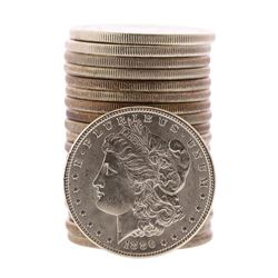 Roll of (20) Brilliant Uncirculated 1886 $1 Morgan Silver Dollar Coins