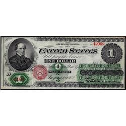 1862 $1 Legal Tender Note