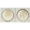 Image 2 : Lot of (2) 1978 Mexico Cien Pesos Silver Coins