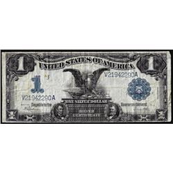 1899 $1 Black Eagle Silver Certificate Note