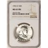 Image 1 : 1953-D Franklin Half Dollar Coin NGC MS65FBL