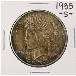 1935-S $1 Peace Silver Dollar Coin