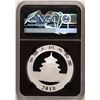 Image 2 : 2018 China Panda Silver Coin NGC MS70 Early Releases Black Core