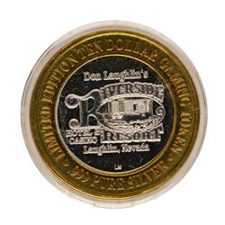 .999 Fine Silver Riverside Laughlin, Nevada $10 Limited Edition Gaming Token