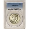 Image 1 : 1941 Walking Liberty Half Dollar Coin PCGS MS65