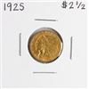 Image 1 : 1925 $2 1/2 Indian Head Quarter Eagle Gold Coin