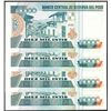 Image 2 : Lot of (4) 1988 Peru Diez Mil Intis Uncirculated Bank Notes