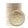 Image 1 : Roll of (20) Brilliant Uncirculated 1923 $1 Peace Silver Dollar Coins
