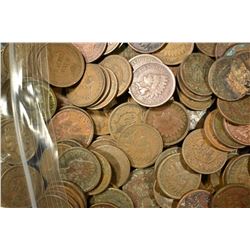 100-MIXED DATE AVE CIRC INDIAN CENTS