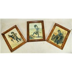 Group of Cowgirl Lithographs