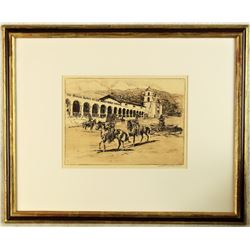 Edward Borein Etching