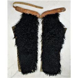 Black Angora Chaps