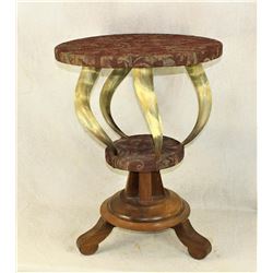 Horn Parlor Table