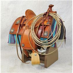 Tad Mitzwa Salesman's Sample Saddle