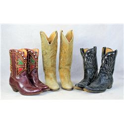 Grouping of Western Boots