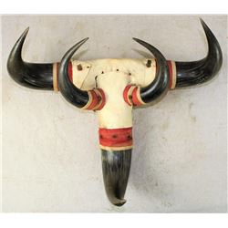 Buffalo Horn Hat Rack