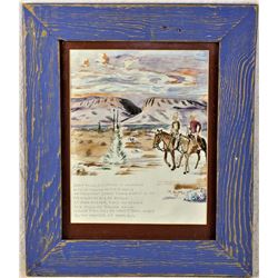 Western Watercolor Painting