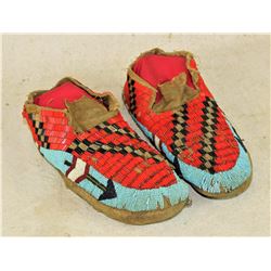 Northern Plains Beaded Moccasins