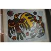 Image 1 : Two unframed Norval Morriseau prints including "Thunderbirds-Sundance" and "Sacred Thunderbird"
