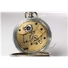 Image 2 : Hampden size 18 pocket watch, Hayward model 1, 15 jewel, serial # 312808, dates to 1884. Gilt full p