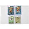 Image 1 : Two vintage chewing gum hockey cards including 1933 Hamilton Gum "Red Horner #21", and 1933 O-Pee-Ch