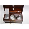 Image 2 : Antique Georgian mahogany tea caddy 12" in length