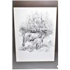 Image 2 : Two framed black and white prints featuring horses
