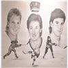Image 1 : Framed limited edition print "Fifty Goals in Under Fifty Games" with COA insuring authentic signatur