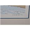 Image 2 : Framed limited edition serigraph print titled "This Snow Will Probably Stay" pencil signed by artist