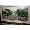 Image 1 : Framed limited edition artist proof "Tour de France-Champ 'Elysee " pencil signed by artist 15/120