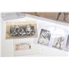 Image 2 : Selection of vintage hockey ephemera including three graded 1952 season hockey cards: Aldo Guidolin 