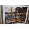 Image 1 : Two unframed Group of Seven prints including "The Canoe" by Tom Thomson and "Pine Trees at Sunset" a