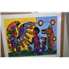 Image 2 : Two unframed Norval Morriseau prints including "Thunderbird Shaman Teaching" and "Between Two Worlds