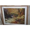 Image 2 : Two unframed Group of Seven prints including "White Pine" by A.J. Casson and "River and Rapids" by J