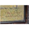Image 2 : Antique framed oil on canvas painting titled "Bella Donna" and signed by artist Kate A. Smith '09, 1