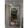 Image 1 : Top quality "Venetian" multi-section etched wall mirror 55" in height