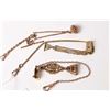 Image 1 : Three collectible gold filled watch fob chains