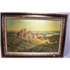 Image 2 : Two vintage framed Russell prints including "Salute of the Robe" overall dimensions 31" X 44" and "T
