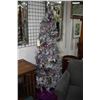Image 1 : Fully decorated and illuminated artificial Christmas tree decorated at the Festival of Trees