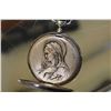 Image 2 : Religious themed pocket watch with 17 jewel Prema movement, not working at time of cataloguing