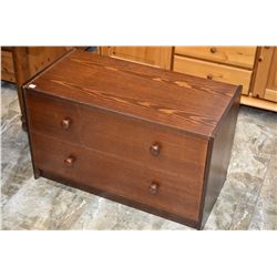 Modern two drawer low boy