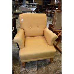 Modern style upholstered parlour chair